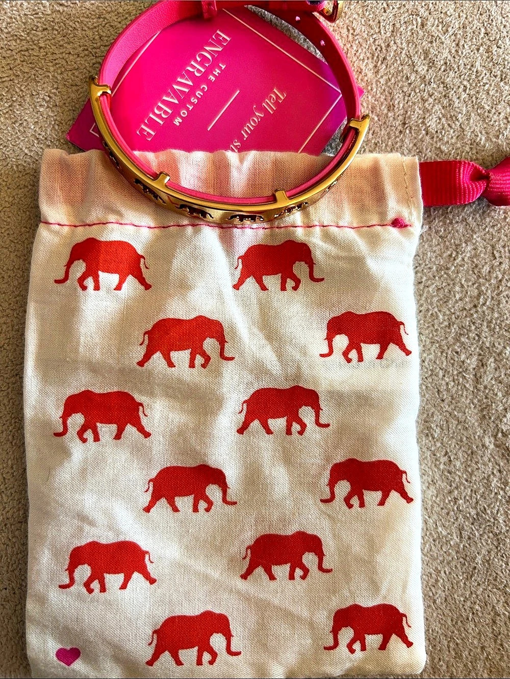 Stella and Dot Pink Bracelet